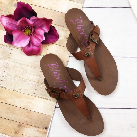 blowfish thong sandals